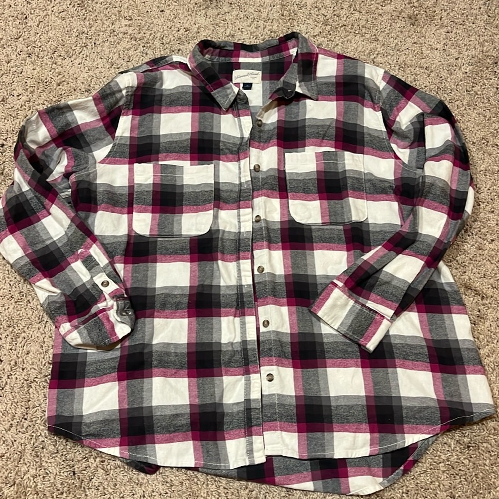 Purple & Grey Flannel (Size XL)